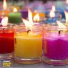 candles burning in spite of eco-friendly alternatives to scented candles