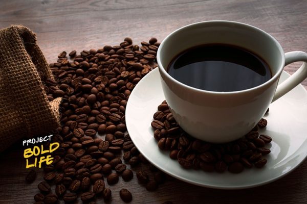 A cup of joe just begging to be sipped