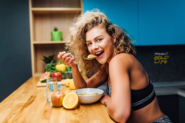 a woman learning the truth about oatmeal