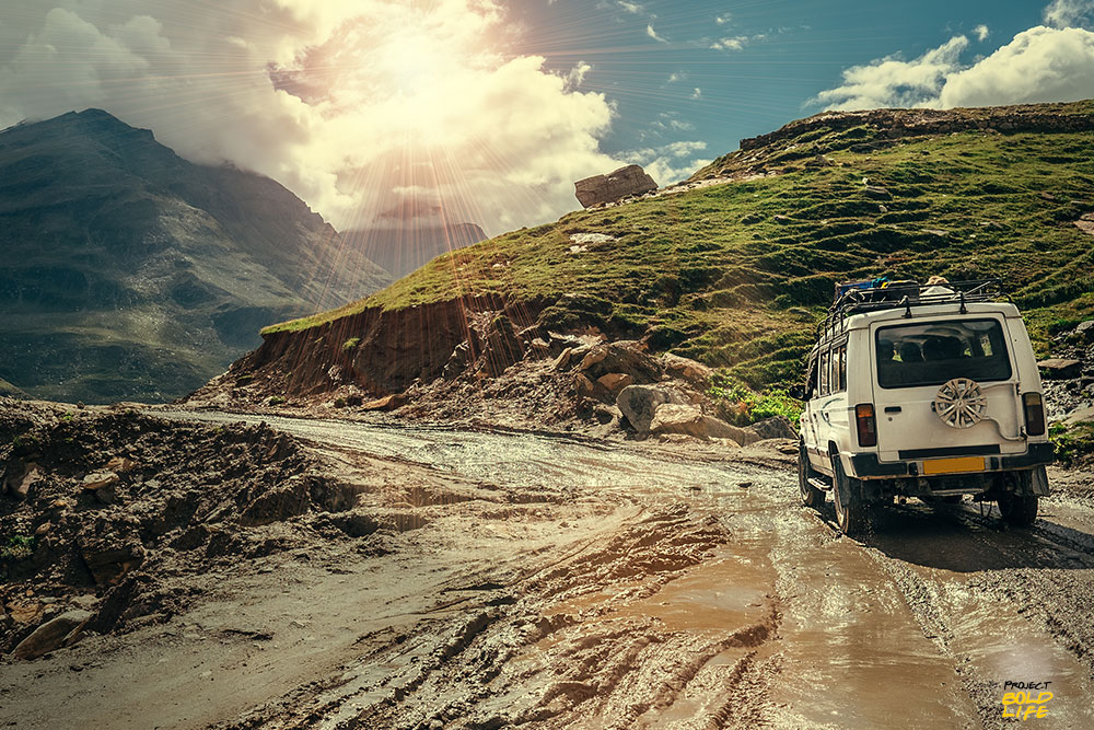 someone using a Tibet travel guide