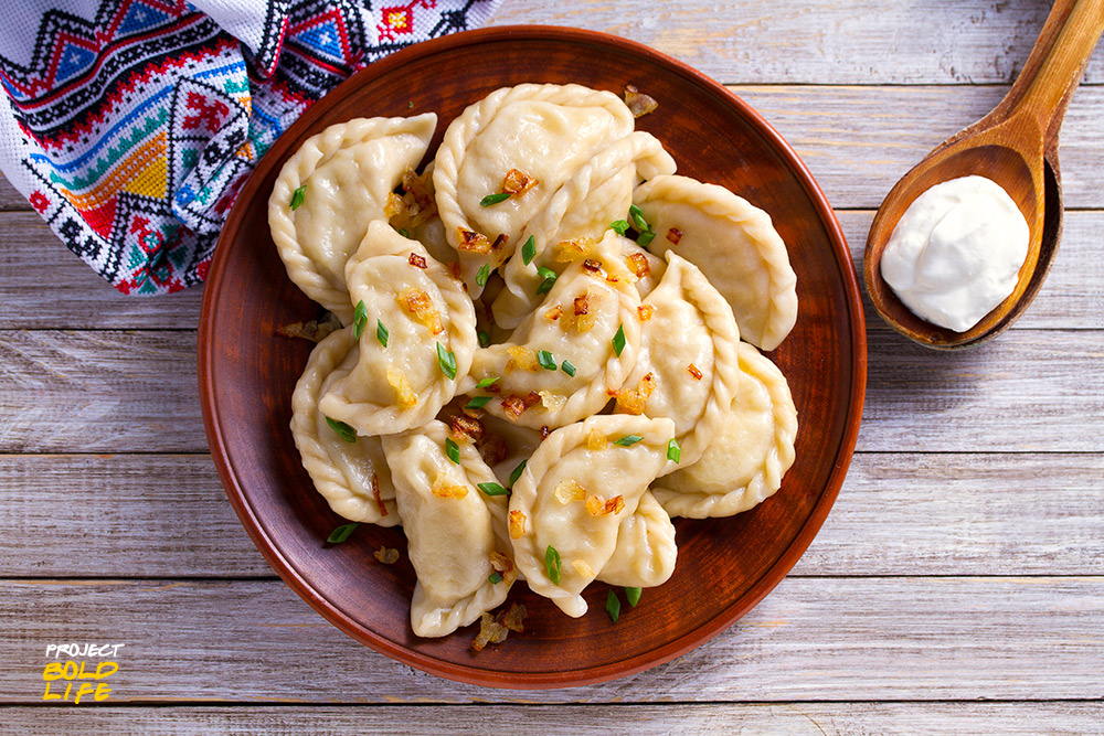 some food to celebrate National Pierogi Day
